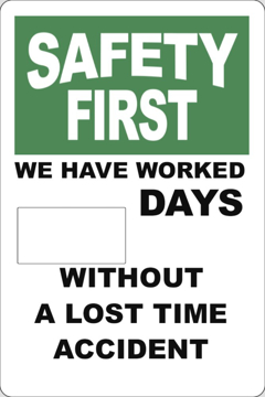 Picture of Safety First Signs 859668773