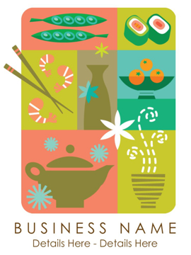 Picture of Restaurant Decals 11700365