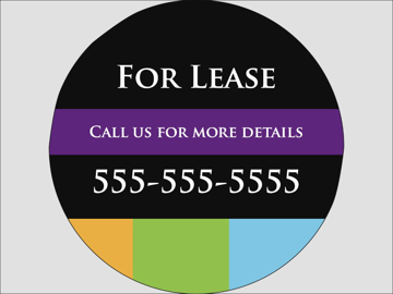 Picture of Circle Shaped Signs 877403694