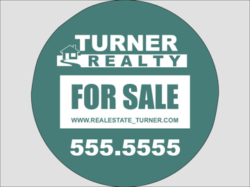 Picture of Circle Shaped Signs 877403668