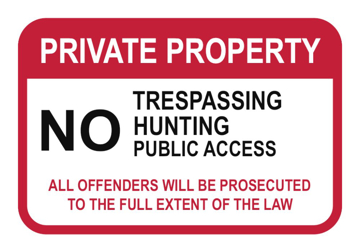 Picture of Hunting/Posted Signs 860516137