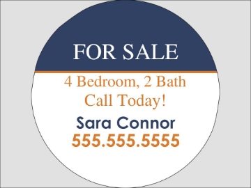 Picture of Circle Shaped Signs 2