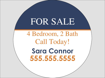 Picture of Circle Shaped Signs 2