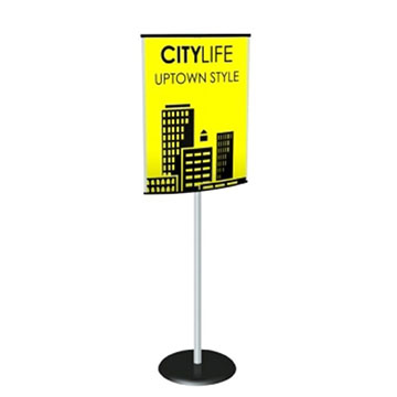 Picture of 28"h x 22"w Double Sided Retail Display