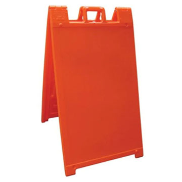 Picture of Orange Sandwich Board Blank