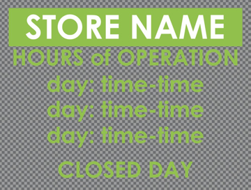 Picture of Retail Window Clings 11264555