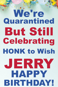 Picture of Birthday Sandwich Board Signs 872347558