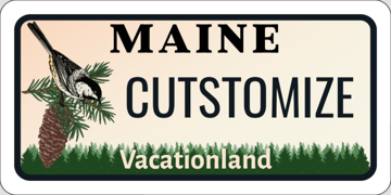 Picture of State Plates - Maine