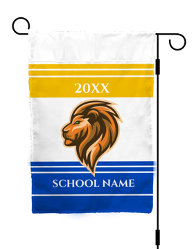 Picture of GF School Spirit 3-Blue and Yellow 18" x 12"