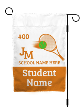 Picture of GF Sports & Clubs 4- Orange and White 18" x 12"