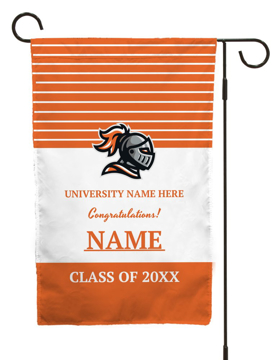 Picture of GF Orange/White 1 48" x 30"