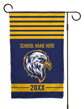 Picture of GF School Spirit 1 - Blue and Yellow 48" x 30"