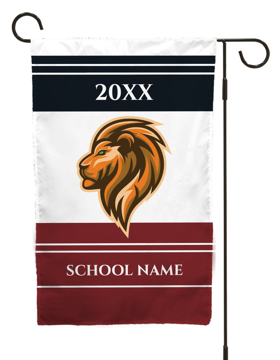 Picture of GF School Spirit 3-Red and Black 48" x 30"