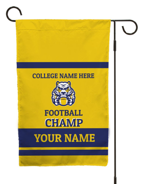 Picture of GF Sports & Clubs 3 - Blue and Yellow 48" x 30"