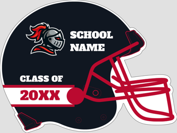 Picture of Helmet Shape Red/Black