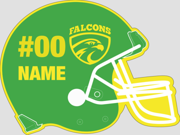 Picture of Helmet Shape Sign 2