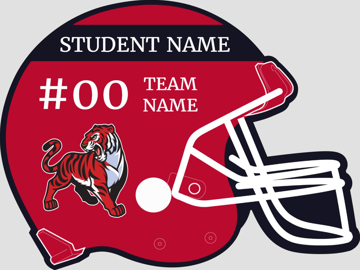 Picture of Helmet Shape Sign 6