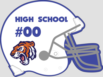 Picture of Helmet Shape Sign 7