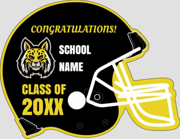 Picture of Helmet Shape Sign 5