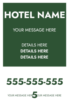 Picture of Hospitality 13-18" x 12"