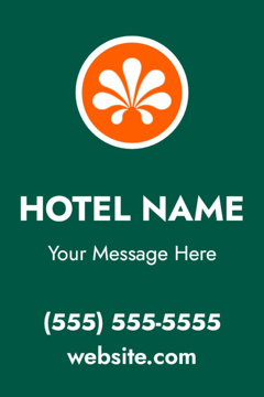 Picture of Hospitality 4-18" x 12"