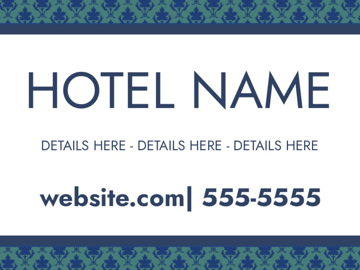 Picture of Hospitality 6-18" x 24"