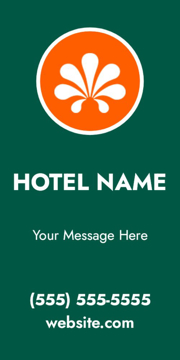 Picture of Hospitality 4-24" x 12"