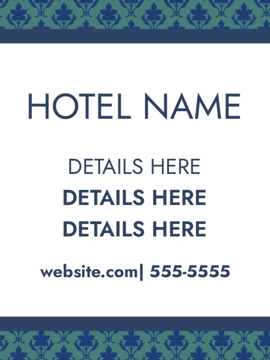 Picture of Hospitality 6-24" x 18"