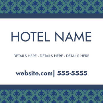 Picture of Hospitality 6-24" x 24"