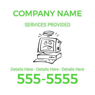 Picture of IT Service 9-12" x 12"