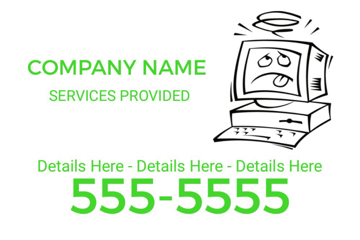 Picture of IT Service 9-12" x 18"