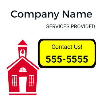 Picture of 12" x 12" Education 13