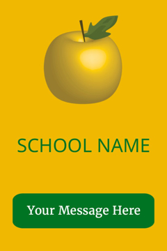 Picture of 18" x 12" Education 6