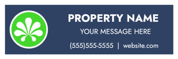 Picture of 6" x 18" Property Management 4