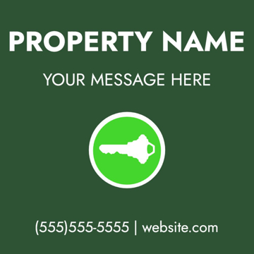 Picture of 24" x 24" Property Management 12