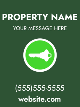 Picture of 24" x 18" Property Management 12