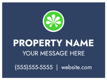 Picture of 18" x 24" Property Management 4