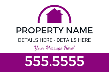 Picture of 12" x 18" Property Management 5