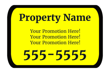 Picture of 12" x 18" Property Management 16