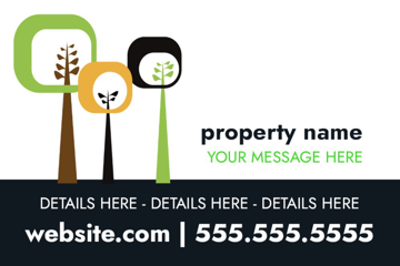 Picture of 12" x 18" Property Management 10