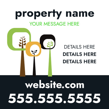 Picture of 12" x 12" Property Management 10