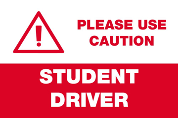 Picture of 12" x 18" Student Driver 5