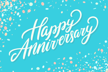 Picture of 12" x 18" Anniversary 1