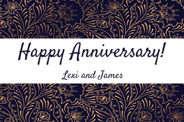 Picture of 12" x 18" Anniversary 5