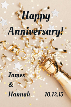 Picture of 18" x 12" Anniversary 2