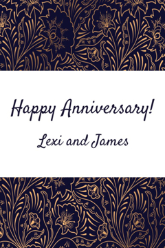 Picture of 18" x 12" Anniversary 5