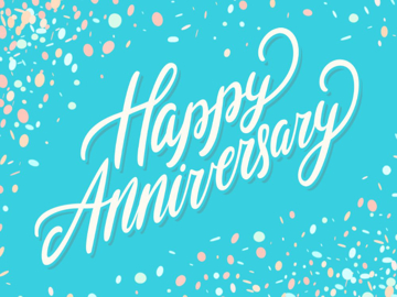 Picture of 18" x 24" Anniversary 1