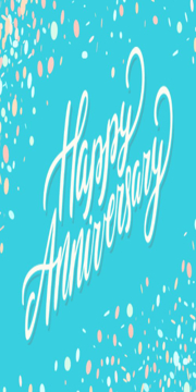 Picture of 24" x 12" Anniversary 1