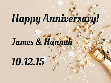 Picture of 9" x 12" Anniversary 2