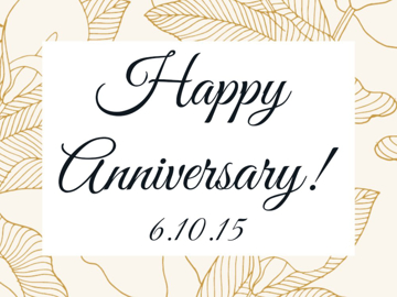 Picture of 9" x 12" Anniversary 7